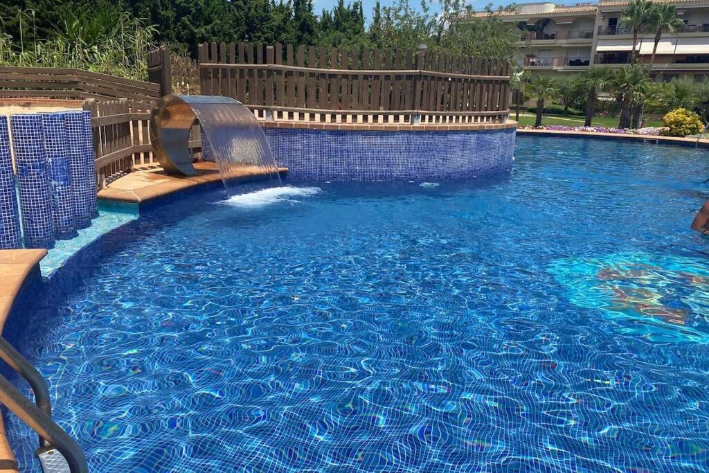 Apartamento Precioso ático en complejo residencial con piscina Sant Carlos de la Ràpita Exterior foto