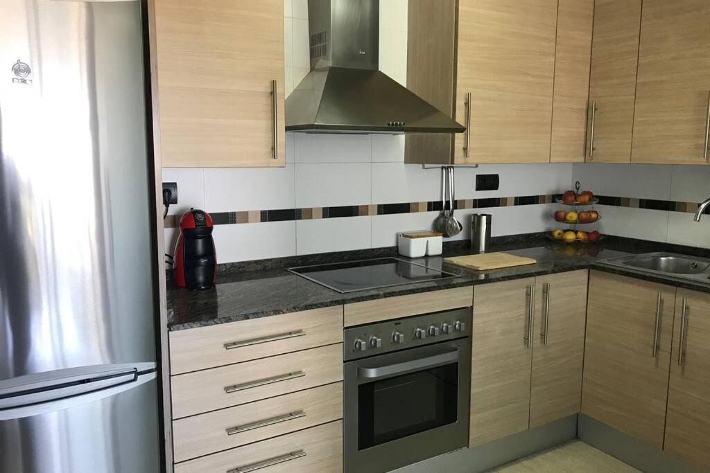 Apartamento Precioso ático en complejo residencial con piscina Sant Carlos de la Ràpita Exterior foto