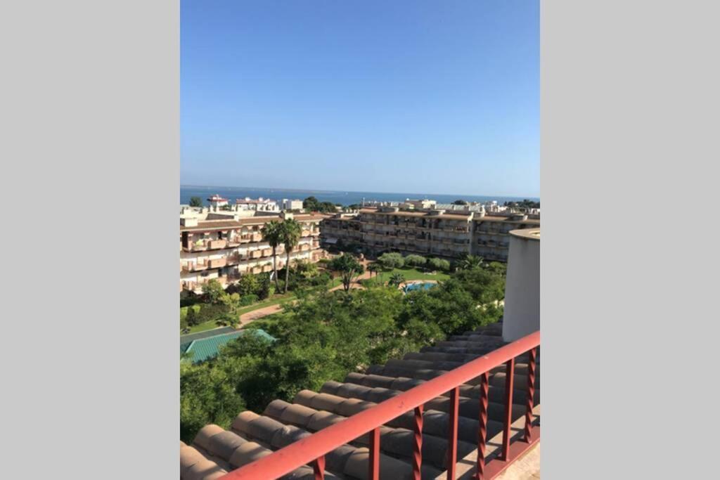 Apartamento Precioso ático en complejo residencial con piscina Sant Carlos de la Ràpita Exterior foto