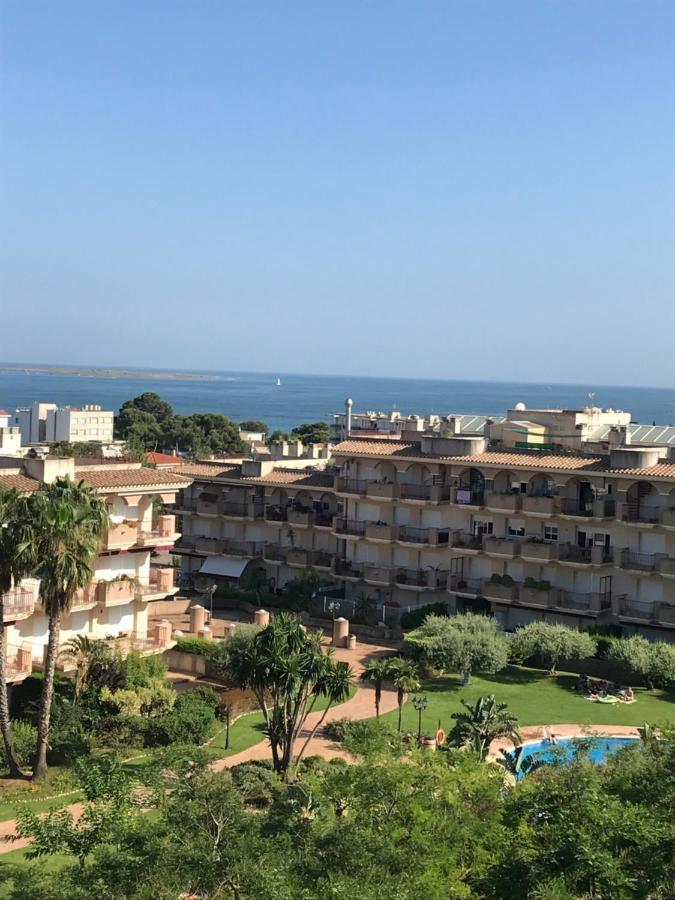Apartamento Precioso ático en complejo residencial con piscina Sant Carlos de la Ràpita Exterior foto