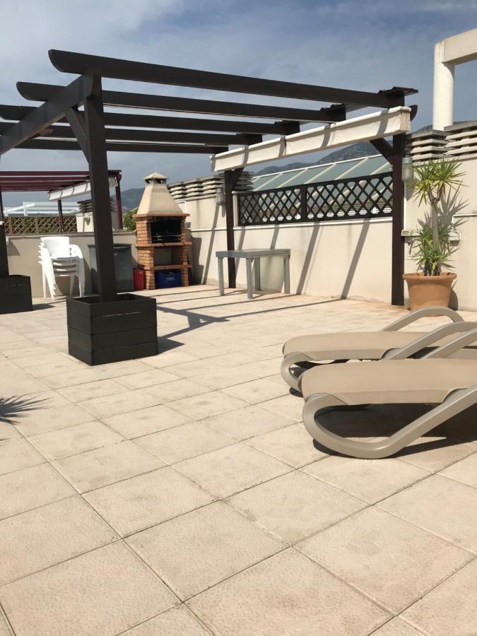 Apartamento Precioso ático en complejo residencial con piscina Sant Carlos de la Ràpita Exterior foto
