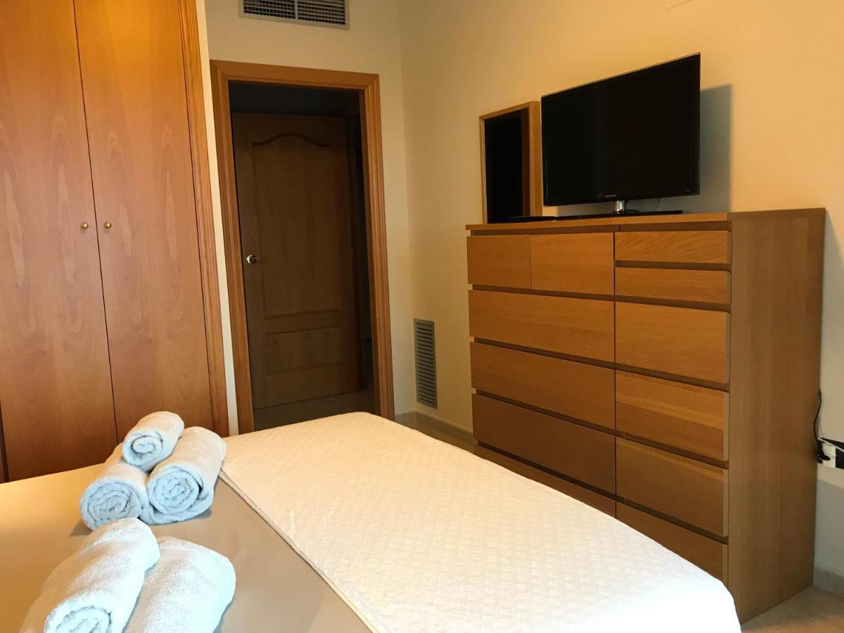 Apartamento Precioso ático en complejo residencial con piscina Sant Carlos de la Ràpita Exterior foto